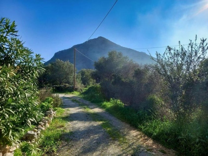 Kampia Kreta, Kampia: Grundstück mit Meerblick in der Nähe des Dorfzentrums zu verkaufen Grundstück kaufen